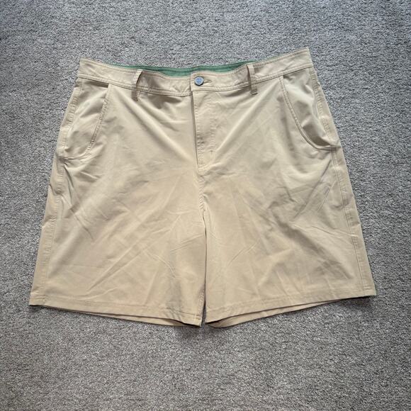 Free Fly Shorts Mens 38 Brown Performance Hybrid Fishing Stretch Gorpcore - Picture 1 of 6